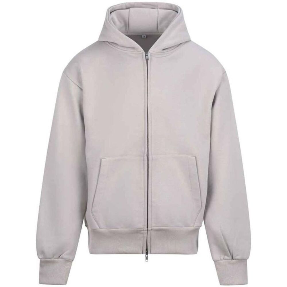 Awdis Unisex Adult Signature Heavyweight Oversized Full Zip Hoodie / Natural Sto